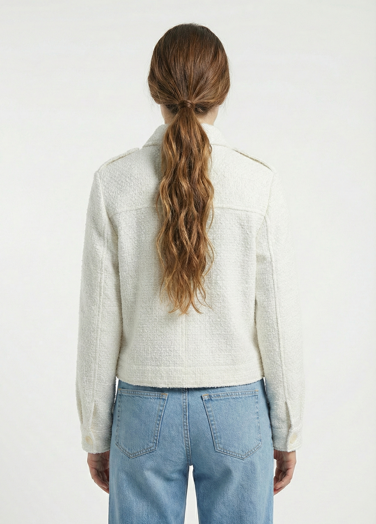 VESTE EN TWEED