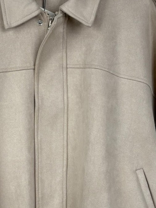 VESTE BOMBER OVERSIZE EFFET DAIM - K-ZELL PARIS