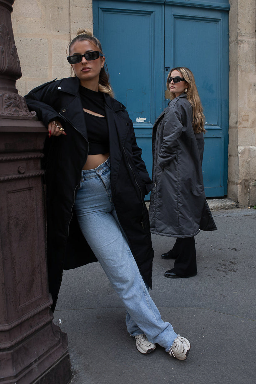 TRENCH MATELASSÉ IMPERMÉABLE