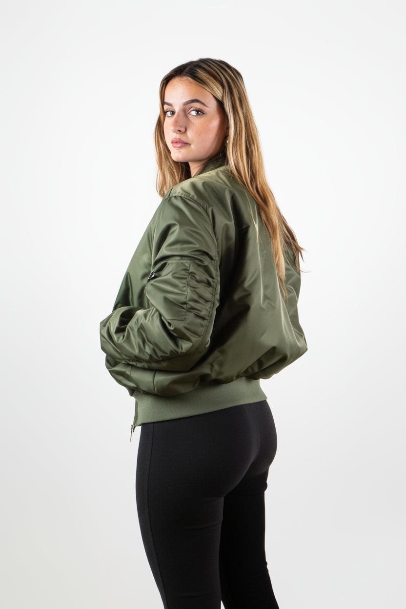 BOMBER OVERSIZE MATELASSÉ