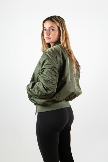 BOMBER OVERSIZE MATELASSÉ