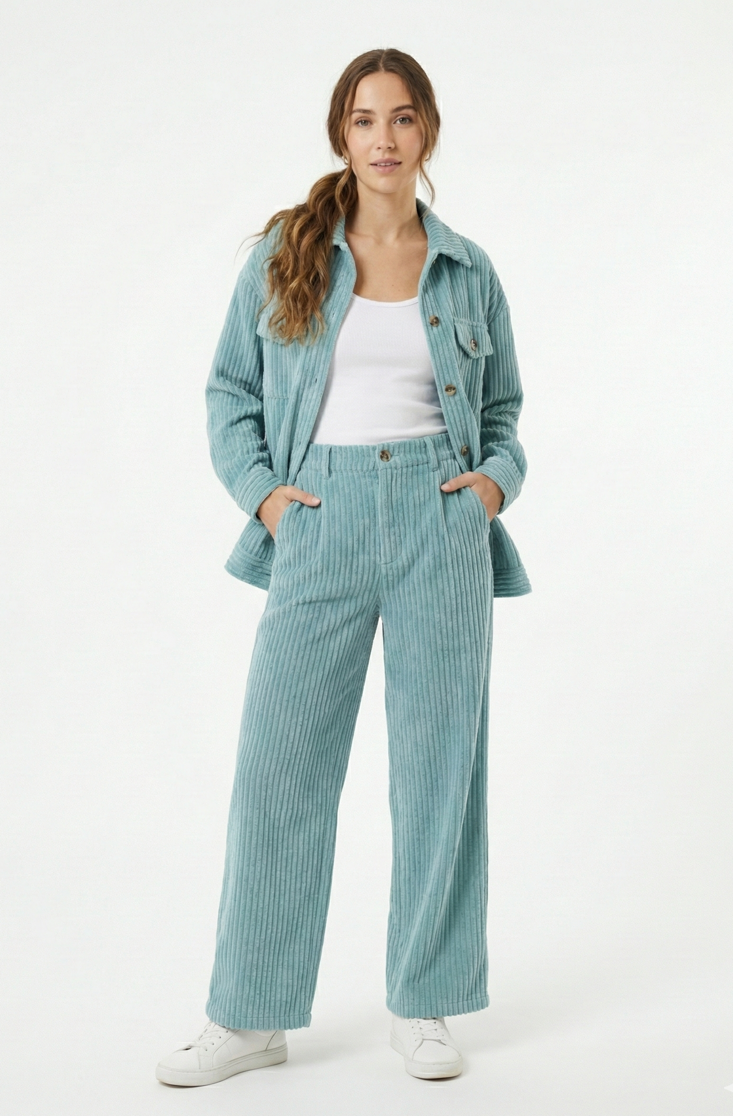 VESTE EN VELOURS COTELÉ