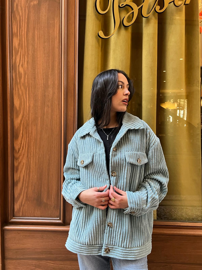 VESTE EN VELOURS COTELÉ