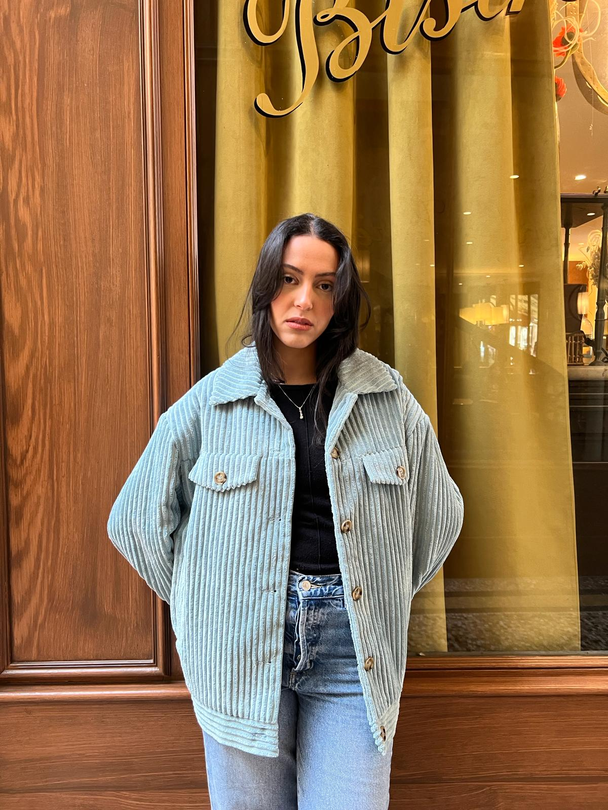 VESTE EN VELOURS COTELÉ
