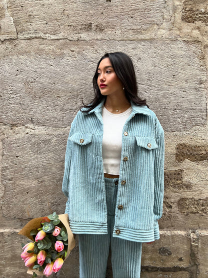 VESTE EN VELOURS COTELÉ