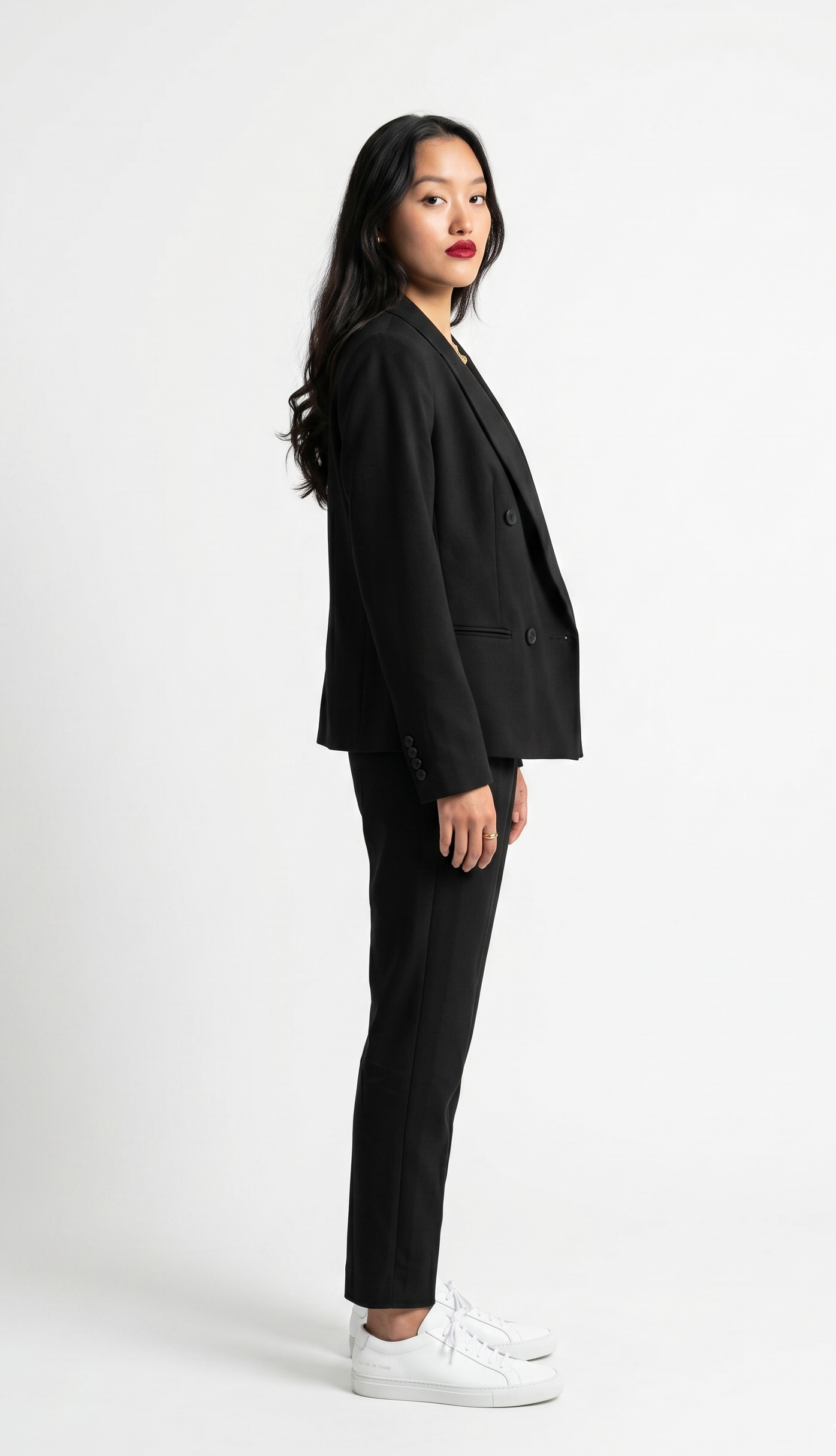BLAZER À DOUBLE BOUTONNAGE