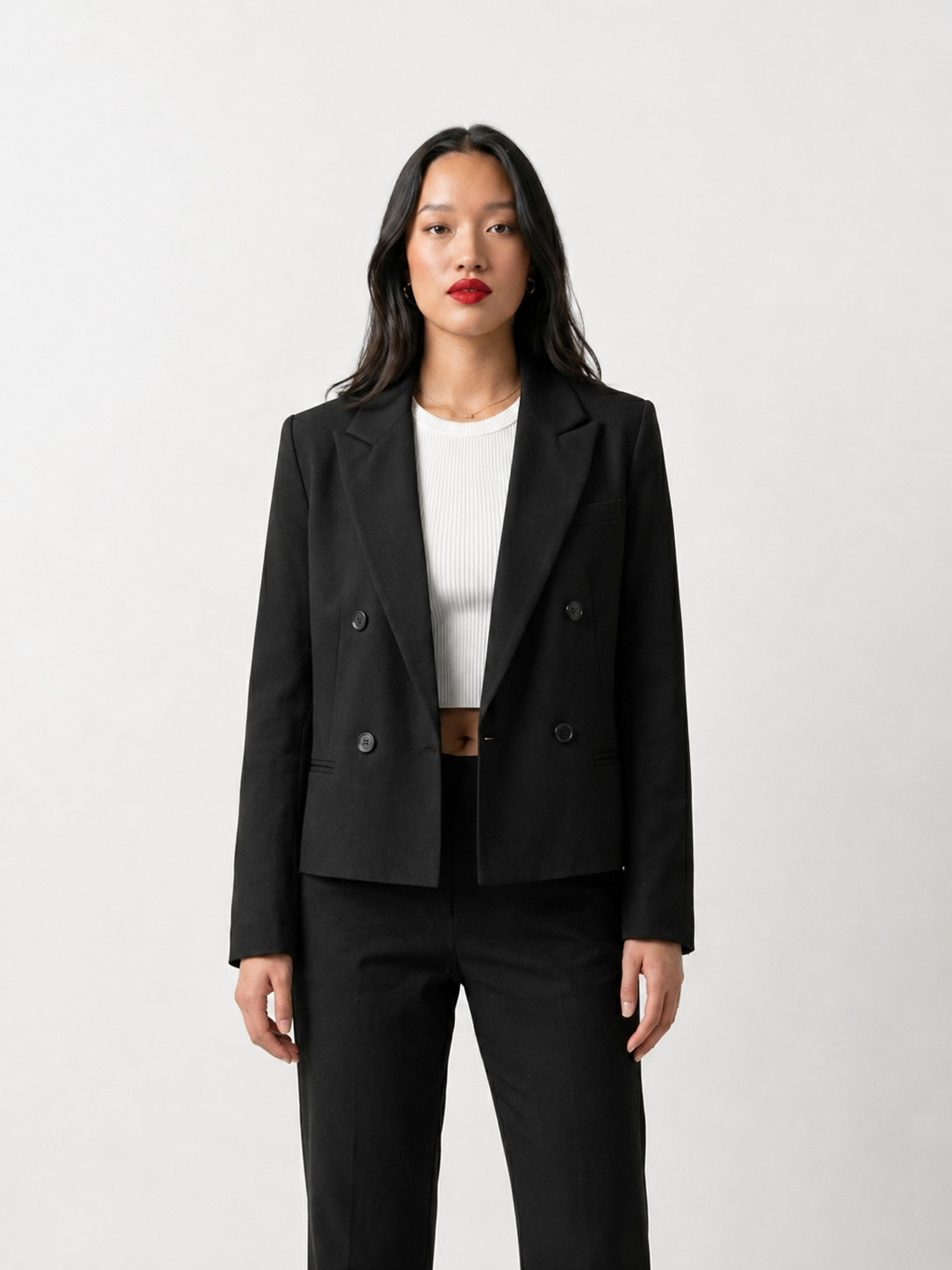 BLAZER À DOUBLE BOUTONNAGE Femme - K-ZELL PARIS