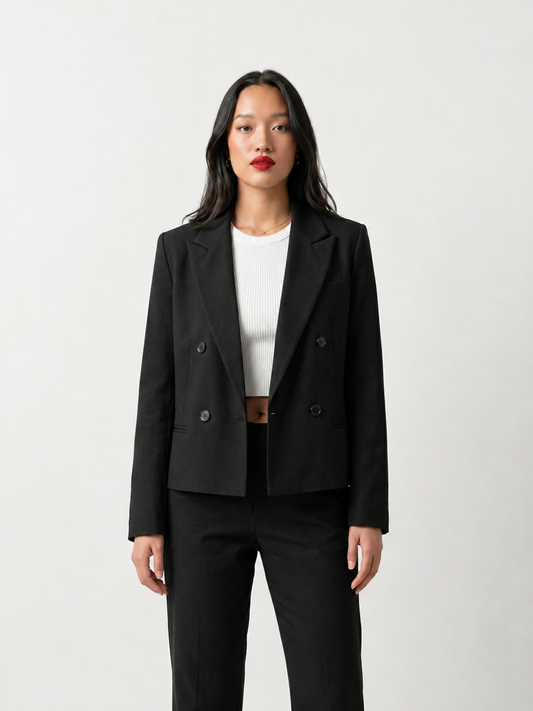 BLAZER À DOUBLE BOUTONNAGE Femme - K-ZELL PARIS