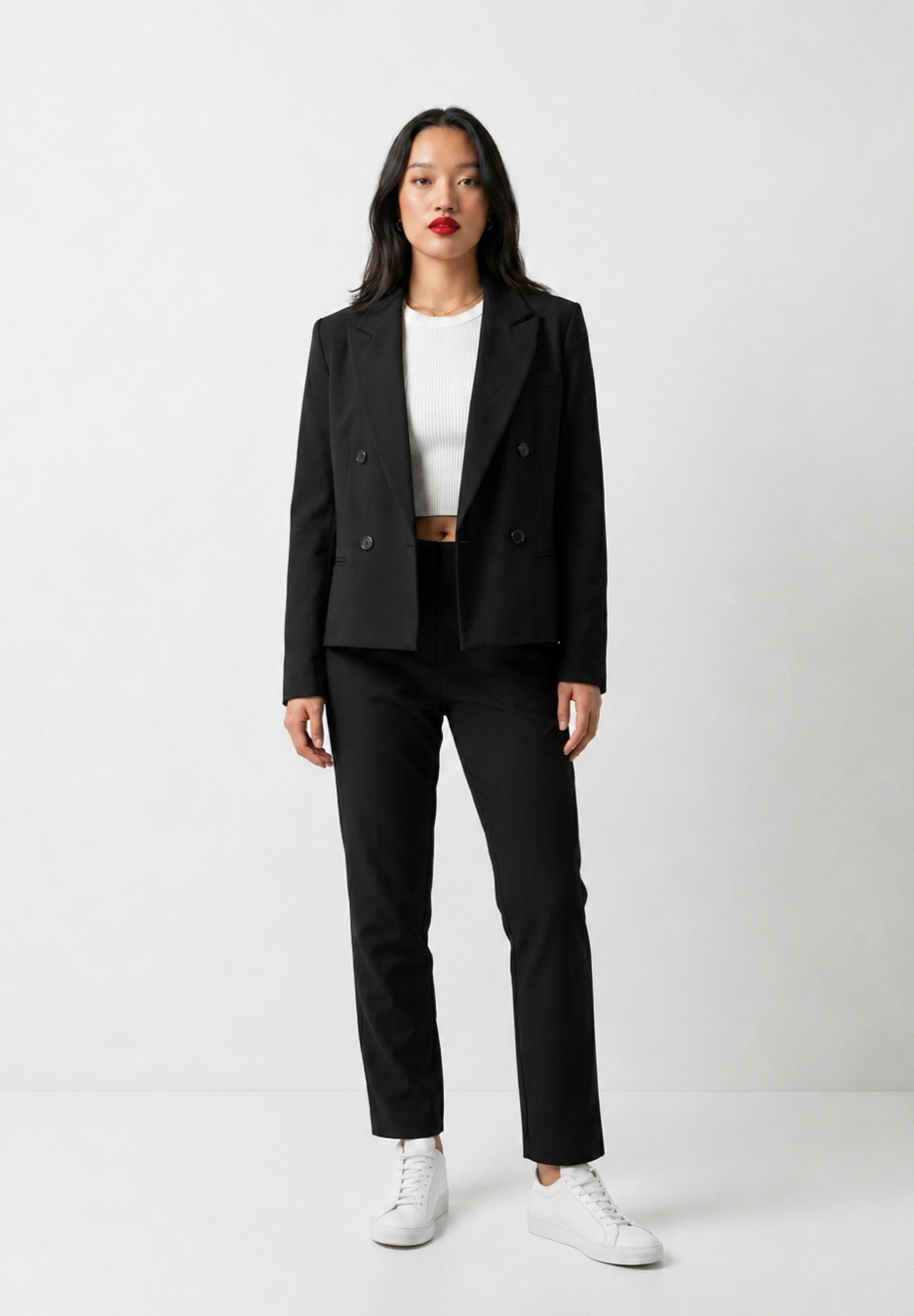 BLAZER À DOUBLE BOUTONNAGE Femme - K-ZELL PARIS