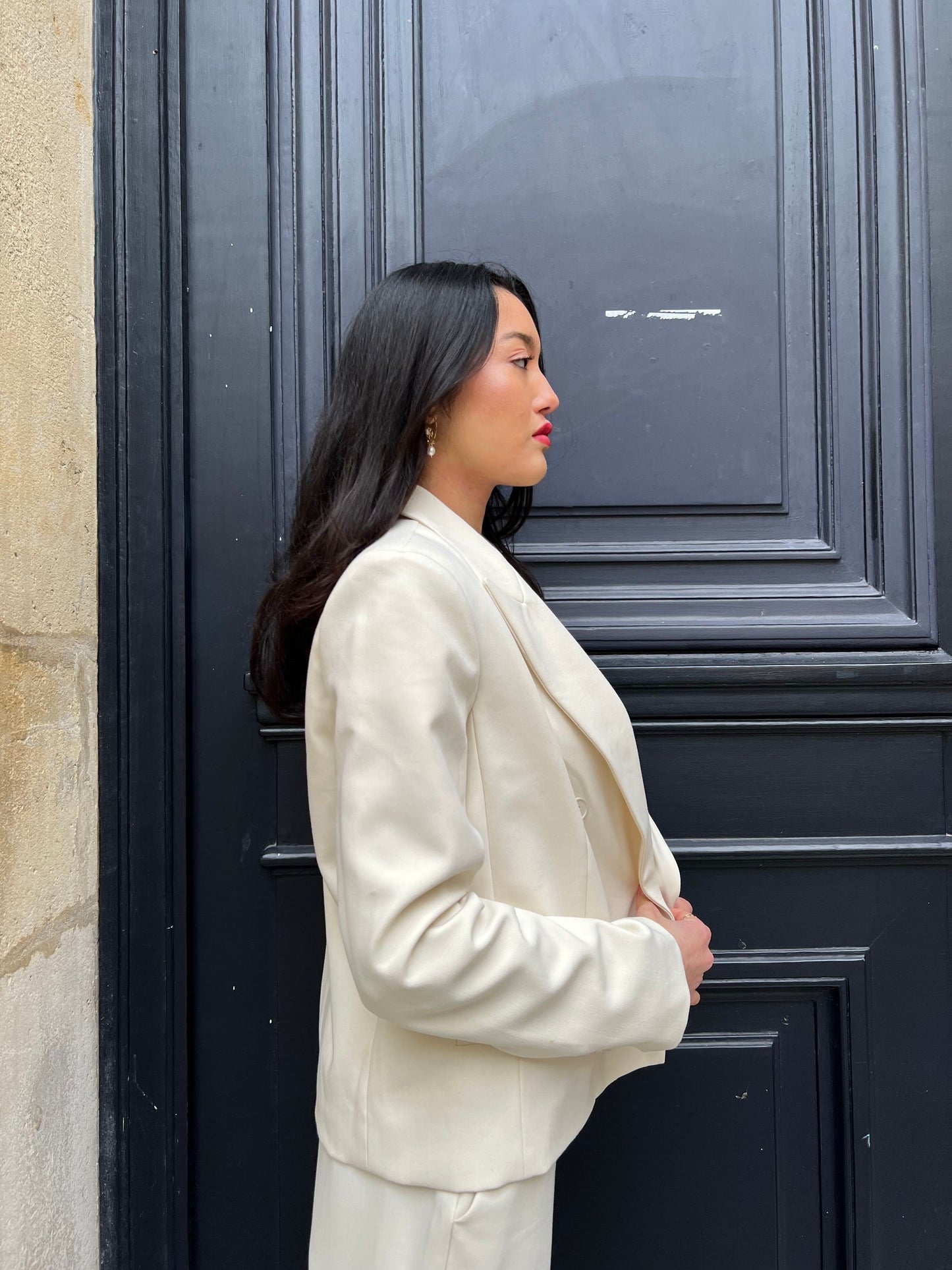 BLAZER À DOUBLE BOUTONNAGE