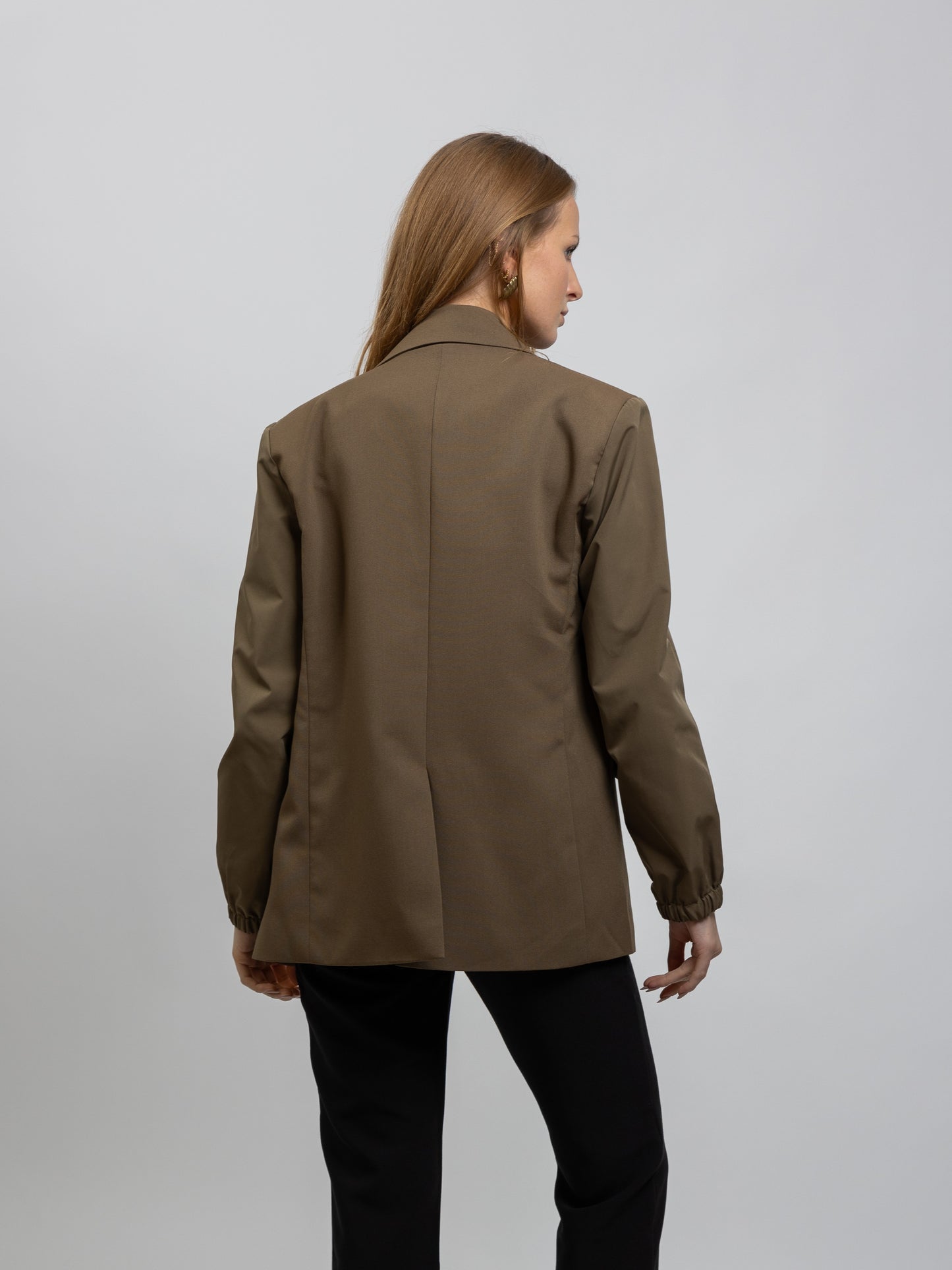 LE BLAZER BI-MATIÈRE