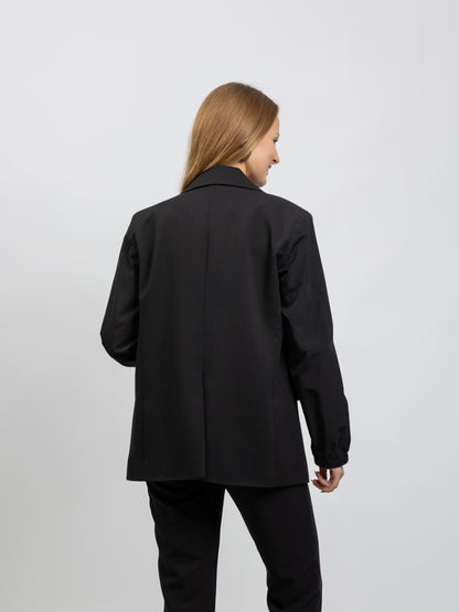 LE BLAZER BI-MATIÈRE