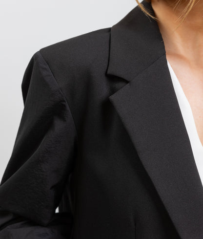 LE BLAZER BI-MATIÈRE