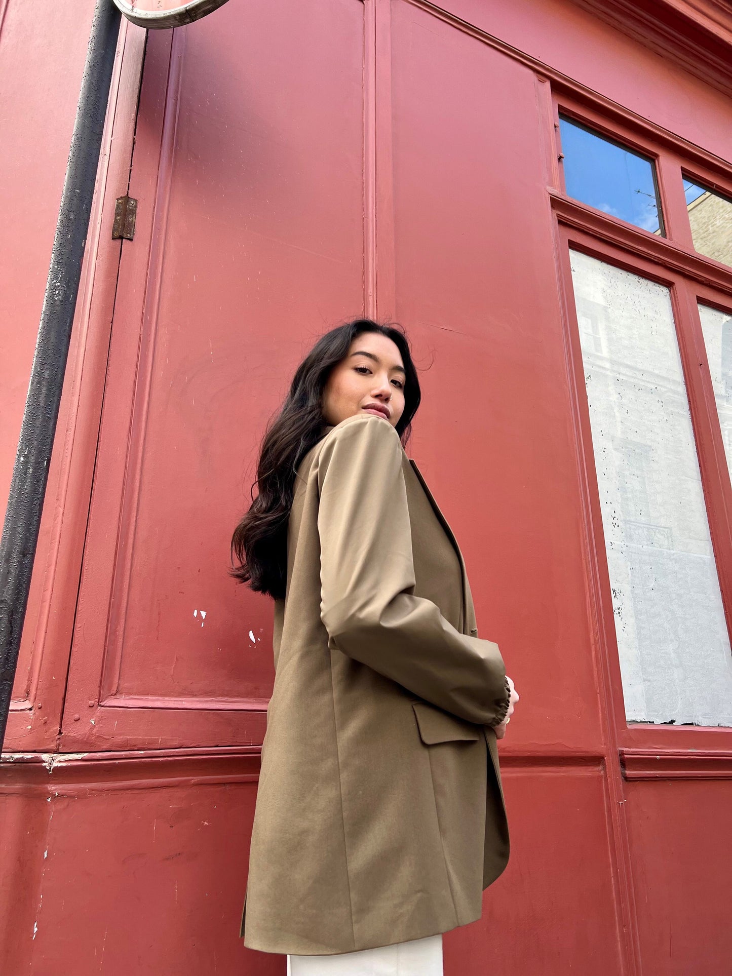 LE BLAZER BI-MATIÈRE