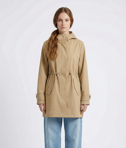 PARKA MI-LONGUE A CAPUCHE