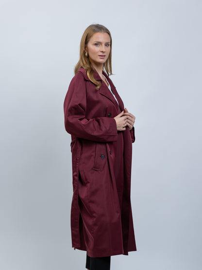 TRENCH LONG A CEINTURE