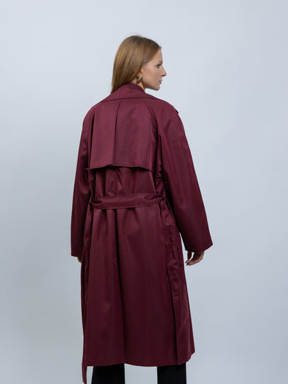 TRENCH LONG A CEINTURE