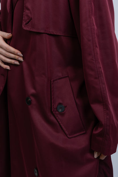 TRENCH LONG A CEINTURE