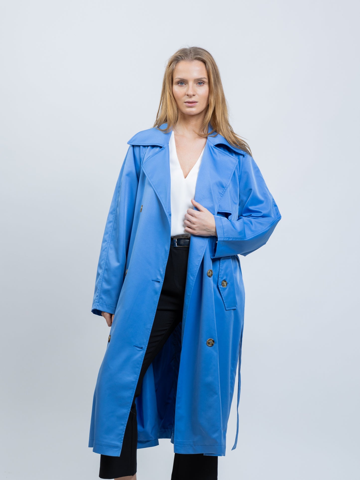 TRENCH LONG A CEINTURE