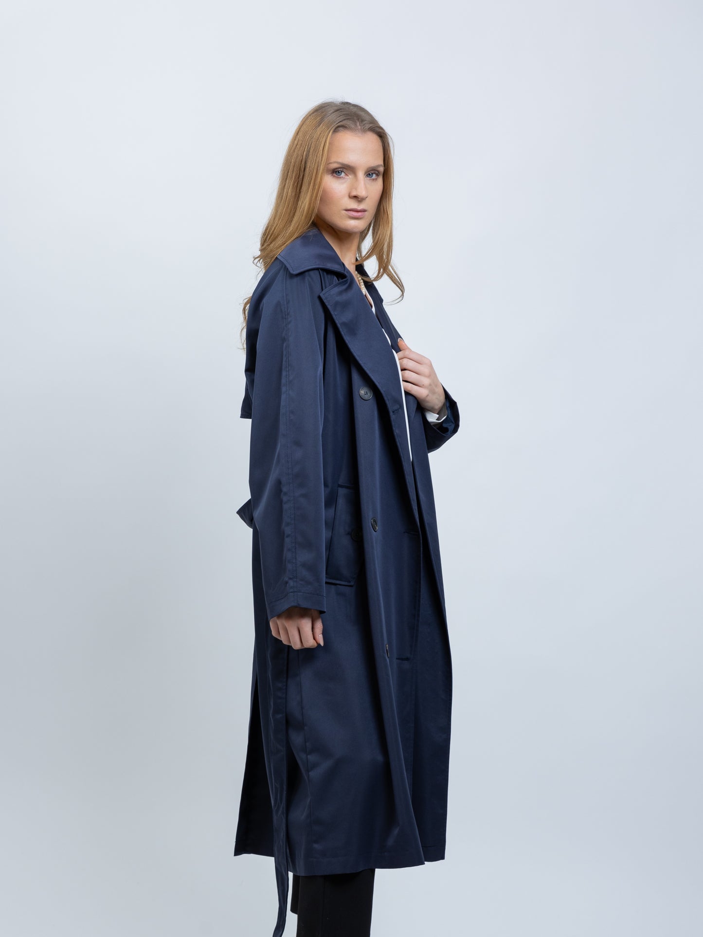 TRENCH LONG A CEINTURE
