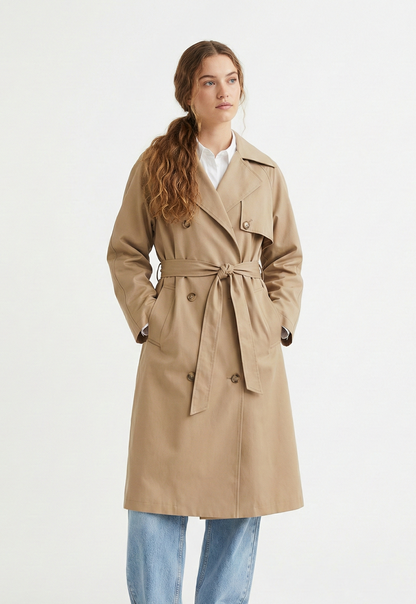 TRENCH LONG A CEINTURE