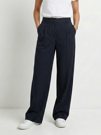 PANTALON DE COSTUME À RAYURES TENNIS