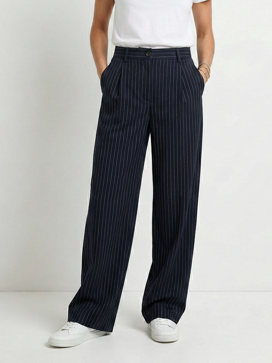PANTALON DE COSTUME À RAYURES TENNIS