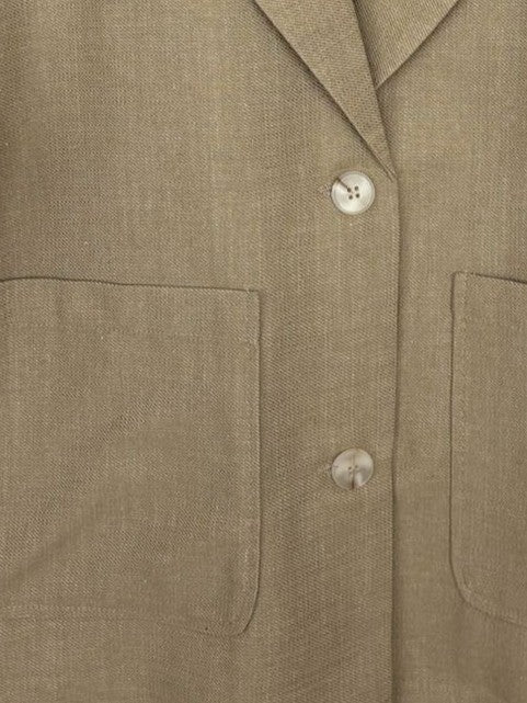 BLAZER EFFET LIN