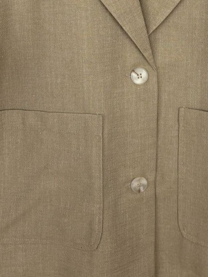BLAZER EFFET LIN