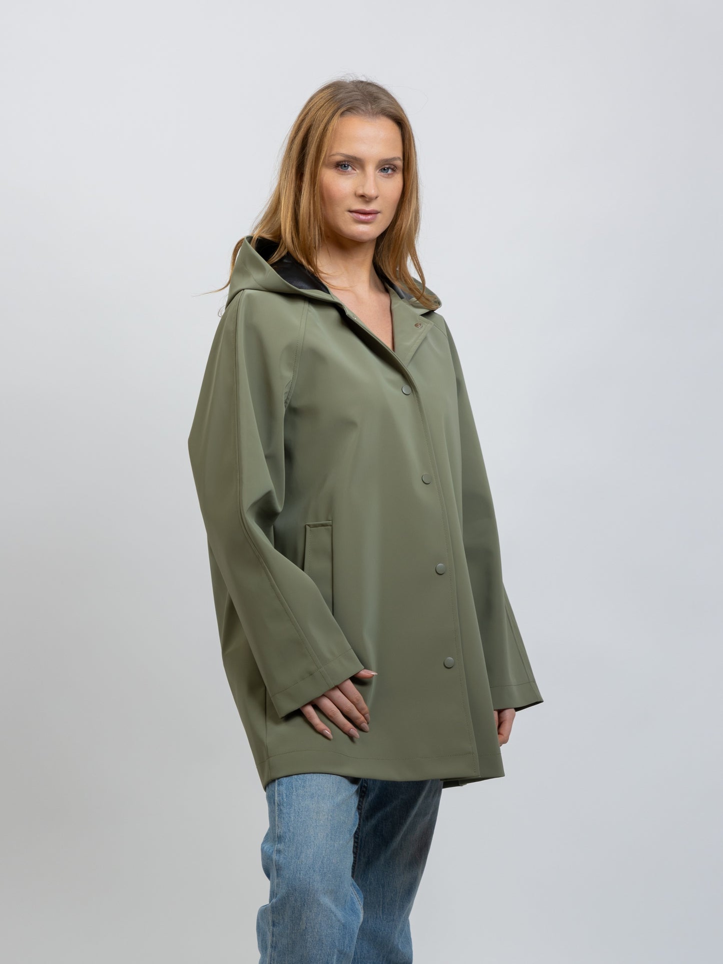 PARKA IMPERMEABLE À CAPUCHE