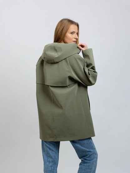 PARKA IMPERMEABLE À CAPUCHE