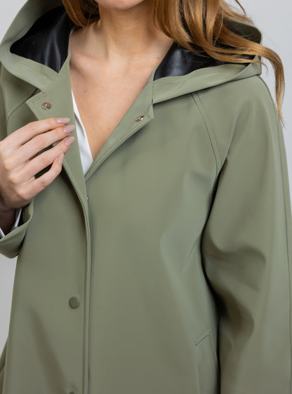 PARKA IMPERMEABLE À CAPUCHE