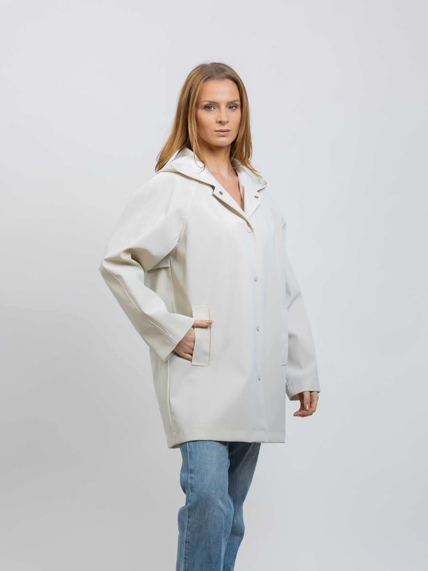 PARKA IMPERMEABLE À CAPUCHE