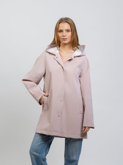 PARKA IMPERMEABLE À CAPUCHE