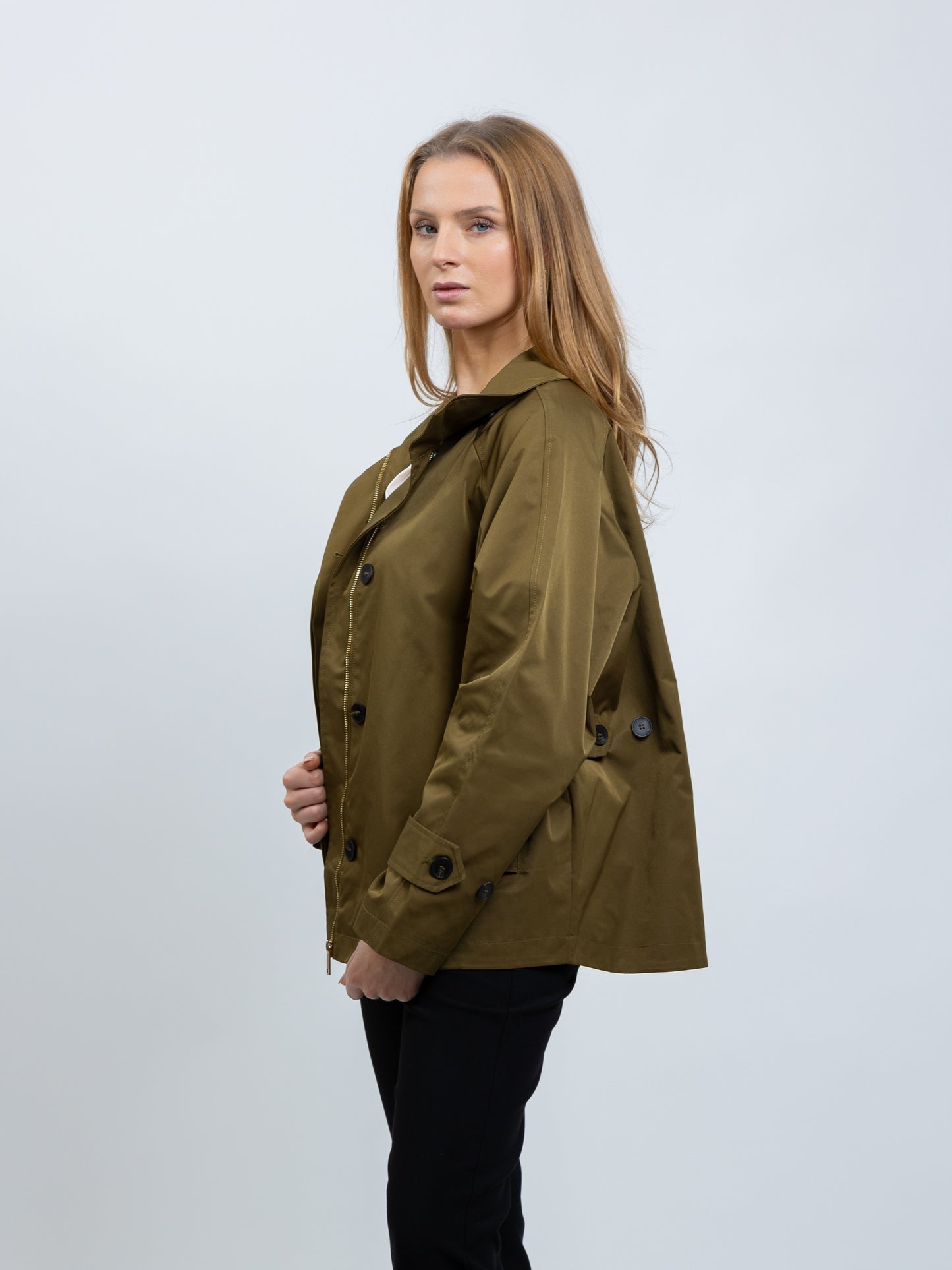 TRENCH COURT COUPE CAPE