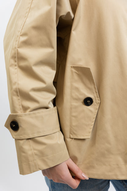 TRENCH COURT COUPE CAPE