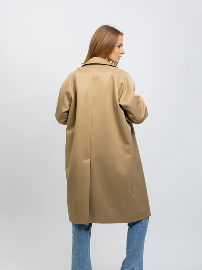 TRENCH AVEC DOUBLURE RAYURES