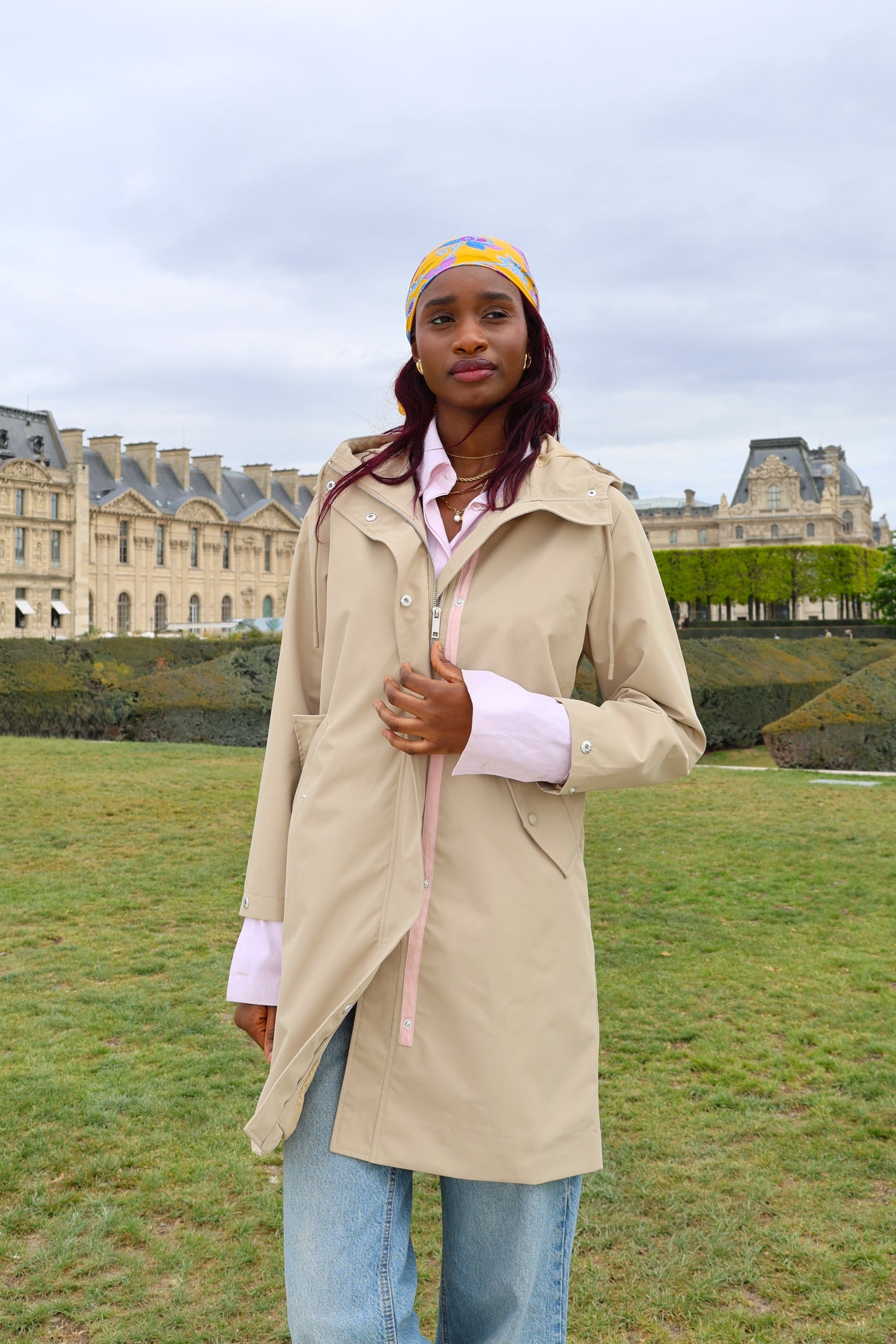 PARKA LONGUE AVEC CAPUCHE