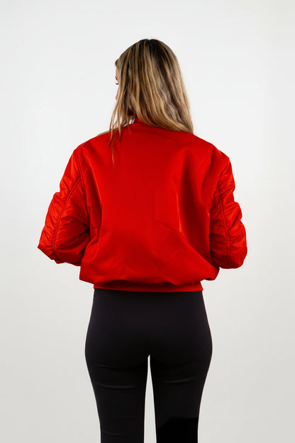 BOMBER OVERSIZE MATELASSÉ