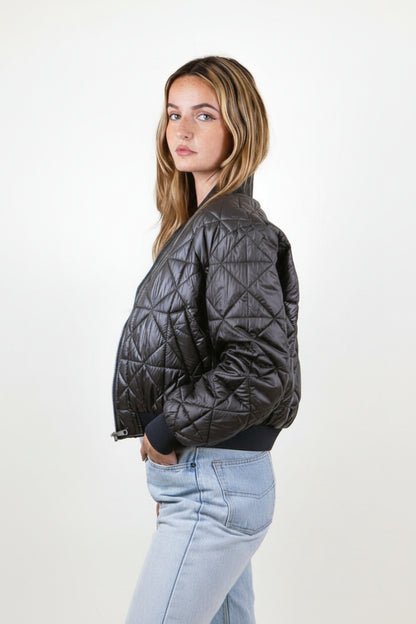 BOMBER MATELASSÉ