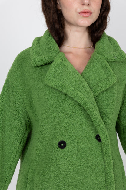 MANTEAU MI-LONG EN MOUMOUTE