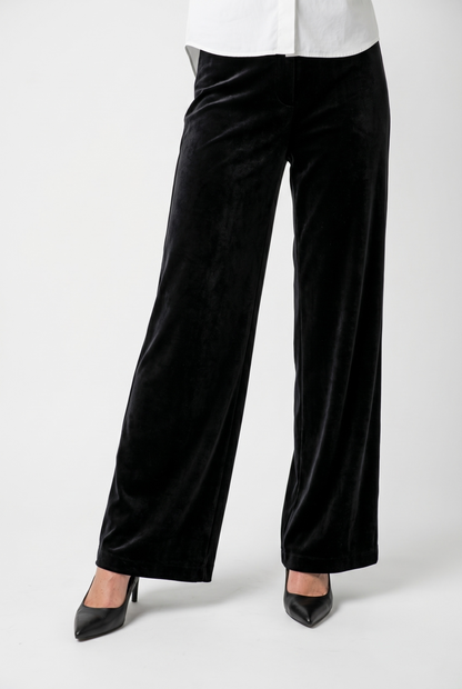 PANTALON LARGE EN VELOURS Femme - K-ZELL PARIS