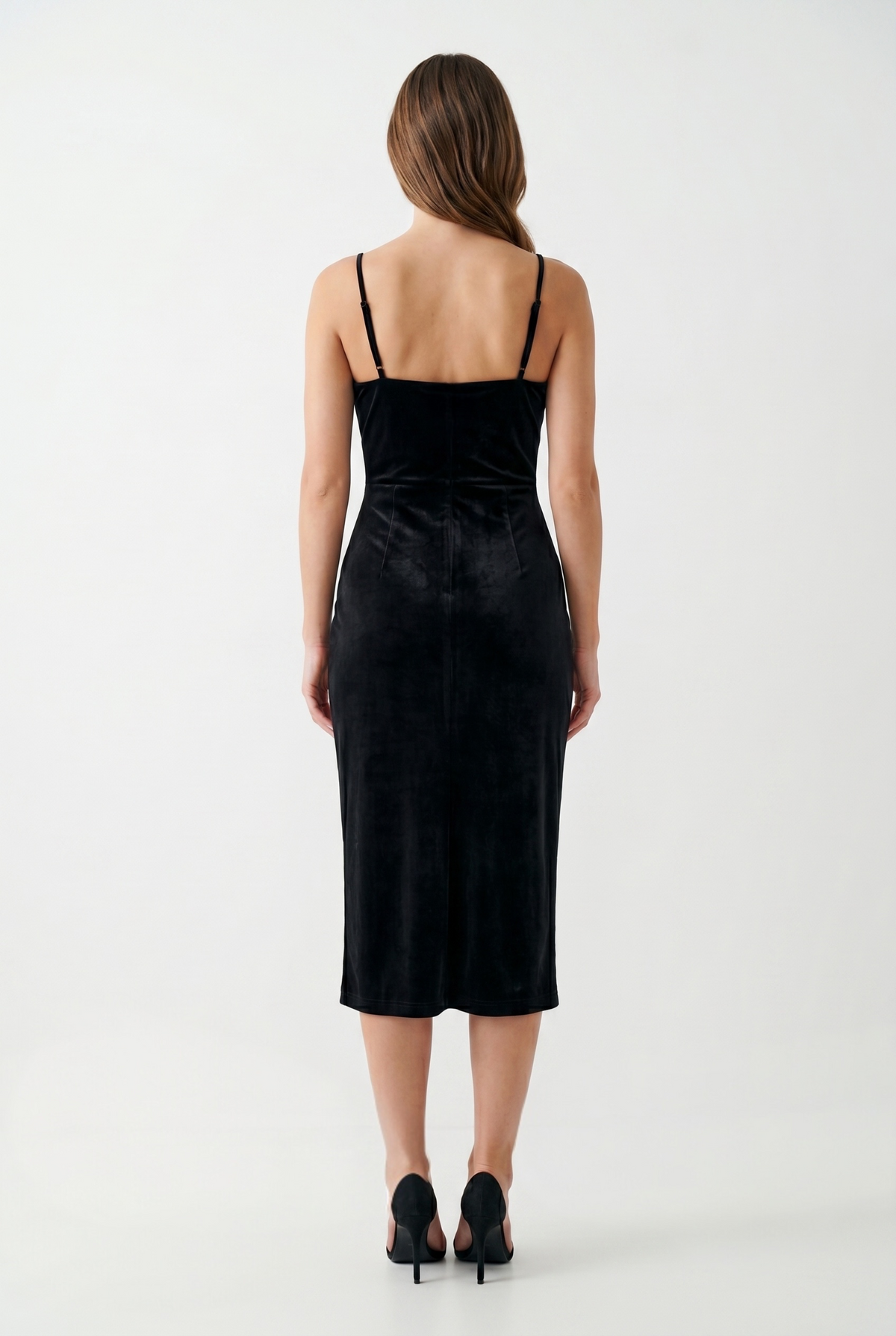 ROBE MIDI EN VELOURS Femme - K-ZELL PARIS