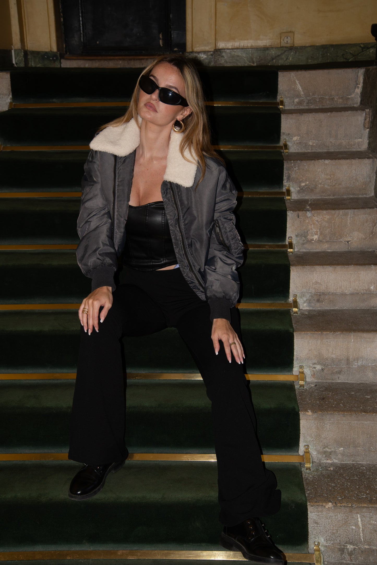 VESTE AVIATEUR VINTAGE