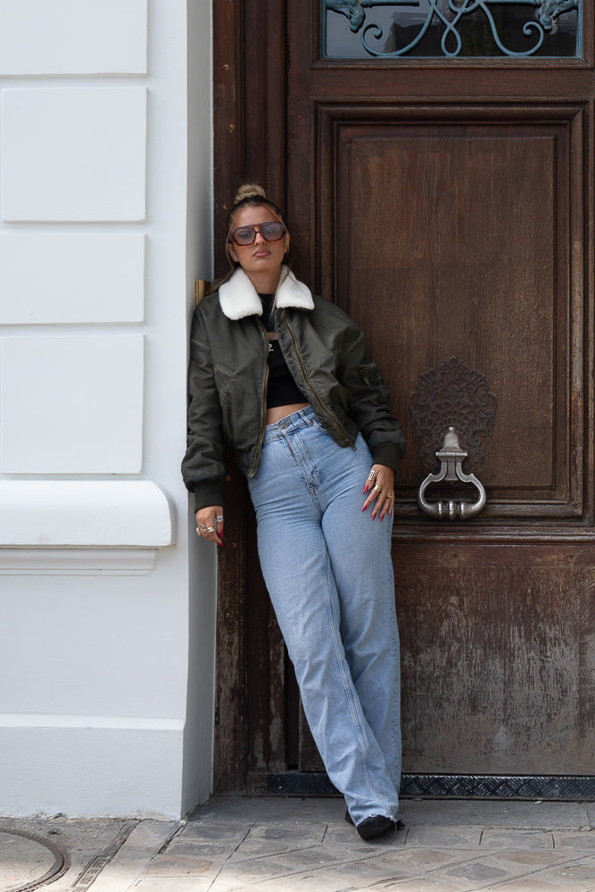 VESTE AVIATEUR VINTAGE