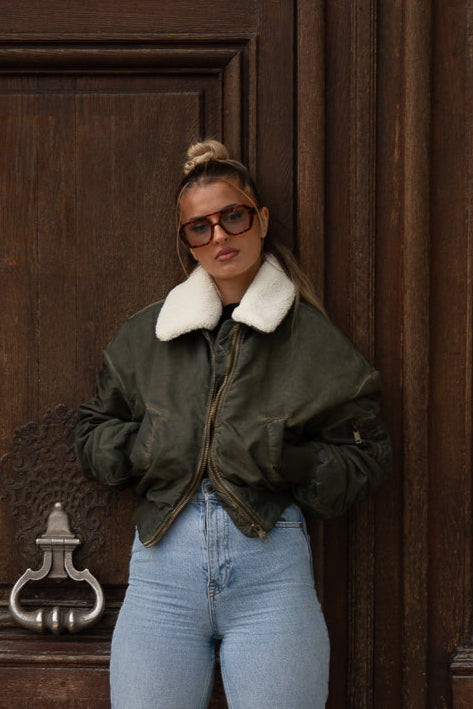 VESTE AVIATEUR VINTAGE