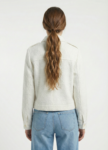 VESTE EN TWEED