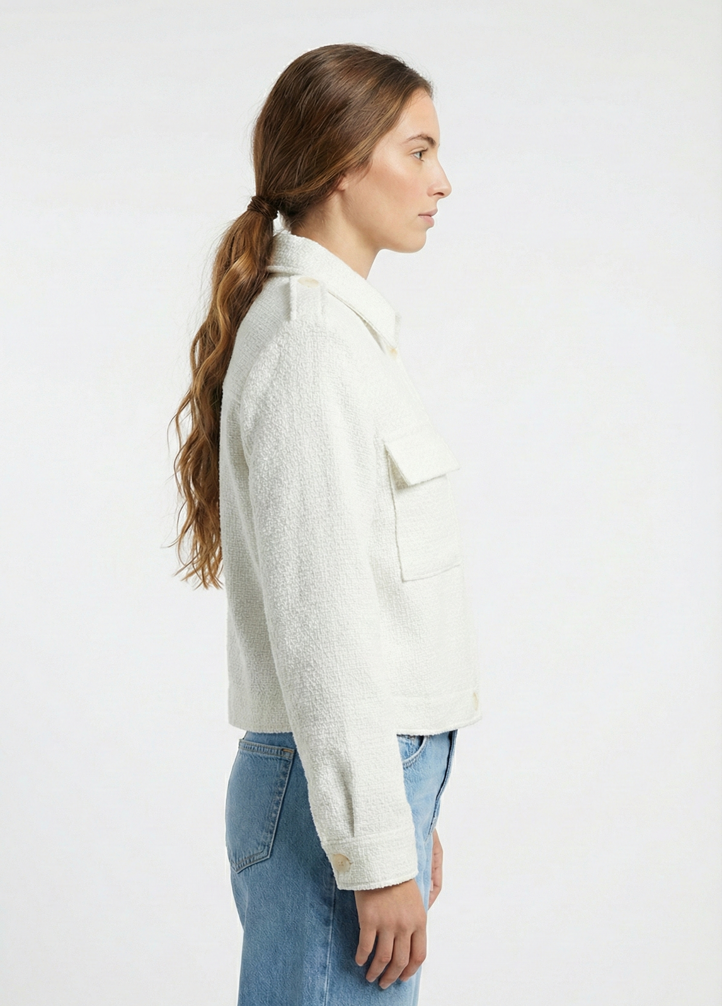 VESTE EN TWEED