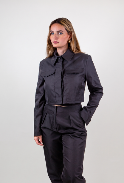 VESTE DROITE COURTE Femme - K-ZELL PARIS