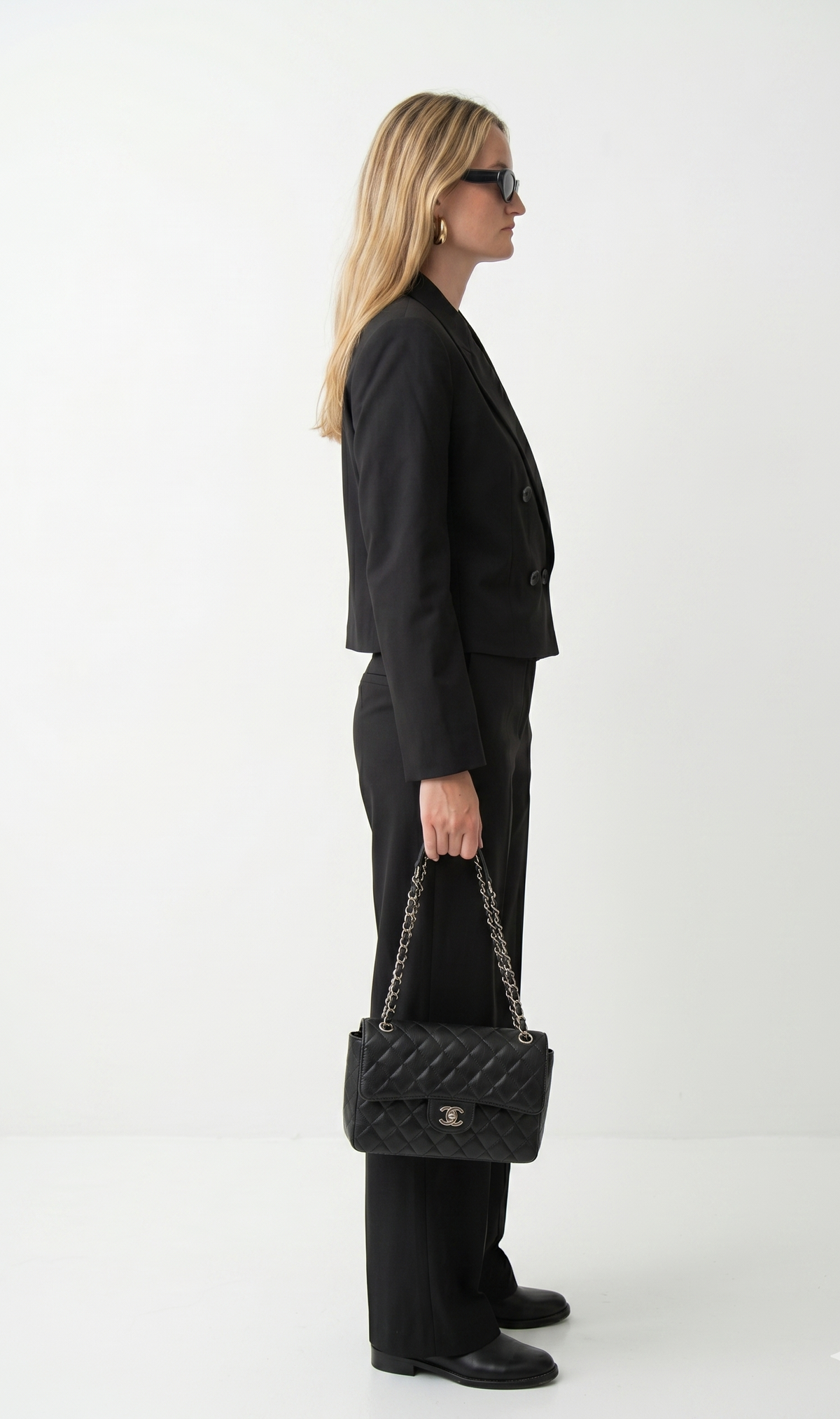 BLAZER COURT A DOUBLE BOUTONNAGE Femme - K-ZELL PARIS